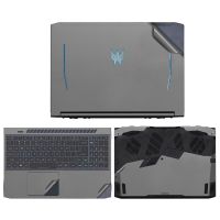 ลายแล็ปท็อปสำหรับโน้ตบุ๊ค Acer Predator Helios 300 PH315-55/PH315-53/PH317-52/PH317-55/PH317-56ฟิล์มป้องกันไม่มีกาวที่เหลือ