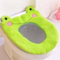 ▪⊕№ 1PC Cute Comfortable Washable Warmer Health Toilet Closestool Seat Cover Soft Warm Long Plush Toilet Seat Cover Mat Pad