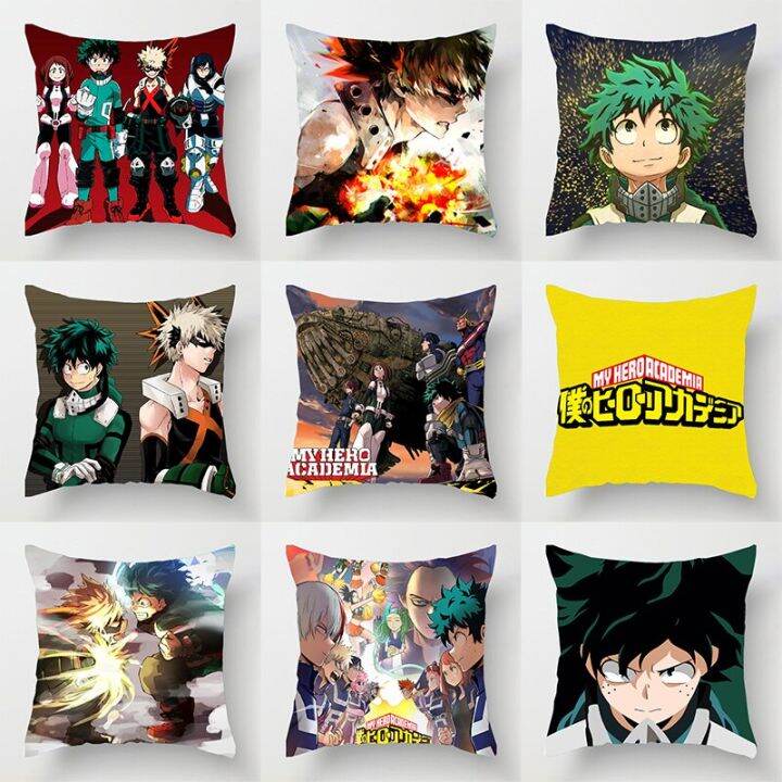 My hero outlet academia pillow case