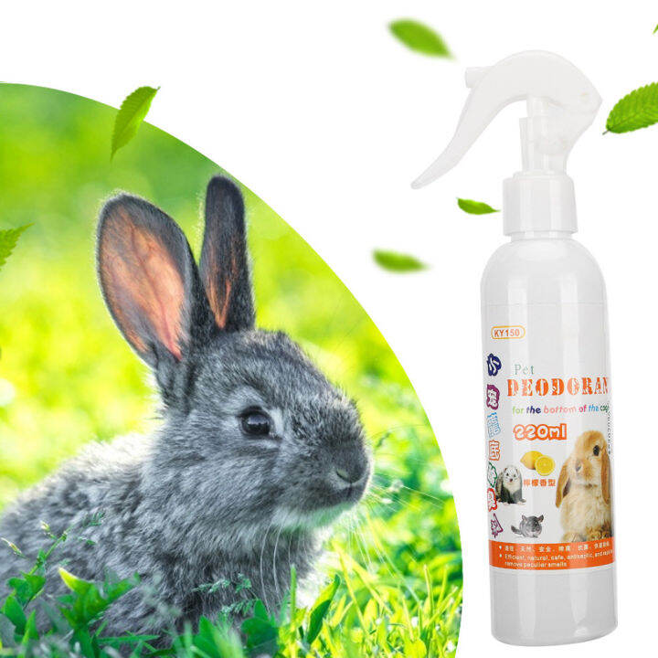 Pet Cleaning Spay Deodorant for Bottom of Cage Hamster Rabbit Natural