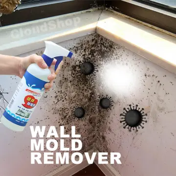 Mould Remover Spray Mould Spray & Mildew Cleaner Removes Mouldy Stains  500ml