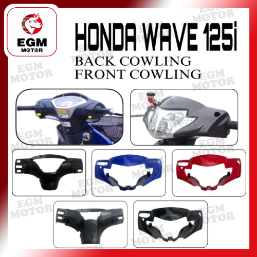Egm Motorcycle Honda Wave 125i Front Cowling And Back Cowling A53 A54 Egm Motorcycle Honda Wave 125i Front Cowling And Back Cowling A53 A54