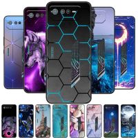 สำหรับ Asus ROG Phone 6 ROG6 Phone6 Pro เคส6Pro นิ่มแฟชั่นซิลิโคน TPU ด้านหลังปลอกสำหรับ Asus Phone6 ROG เคสโทรศัพท์ Funda Coque