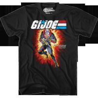 เสื้อยืด Art Destro GI Joe ผ้าฝ้ายแขนสั้น