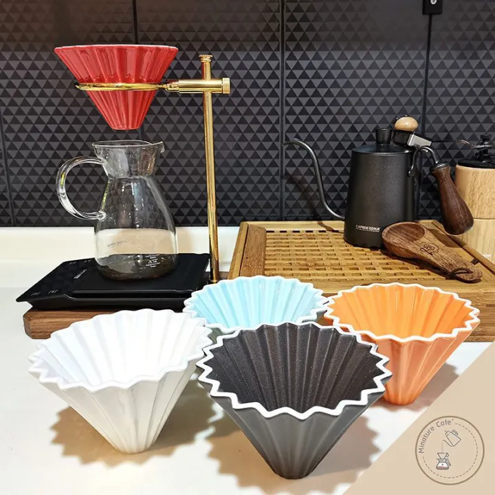 คุ้มสุดๆ พรีเมี่ยม 🤩โปรแรงจัด🤩 ดริปเปอร์เซรามิก Coffee dripper ceramic
