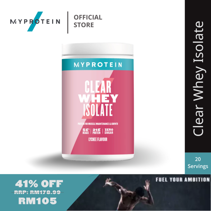 MyProtein Clear Whey Isolate Lychee (20 Servings) Lazada