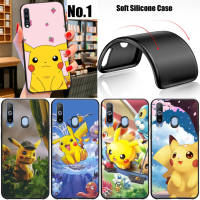 XMX86 Pikachu Cartoon อ่อนนุ่ม High Quality ซิลิโคน TPU Phone เคสโทรศัพท์ ปก หรับ Samsung Galaxy A50S A40S A30S A20S A91 A81 A71 A51 A41 A21S A70 A50 A30 A20 A12 A13 A22 A31 A11