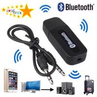 บลูทูธมิวสิค BT-163 USB Bluetooth Audio Music Wireless Receiver Adapter 3.5mm Stereo Audio.