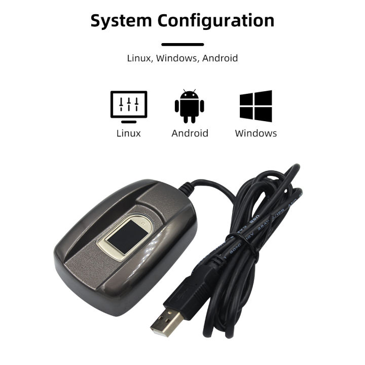 semiconductor-fingerprint-usb-fingerprint-reader-scanner-free-support-sdk-for-applicable-to-windows-linux-android-systems