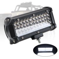 ไฟสปอตไลท์ Led 6000K สำหรับรถบรรทุก Atv Suv รถเรือออฟโรด4X4 7 144W 10800lm สว่างมาก