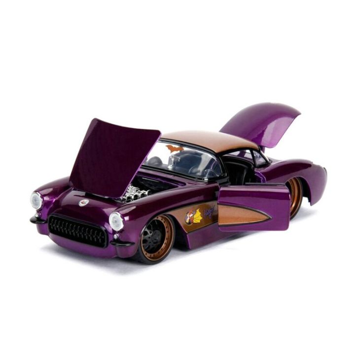 1957-chevy-car-model-with-b-girls-toy-1-24-scale-metal-alloy-diecast-classic-car-model-toy-collecection-toy-for-kids-child