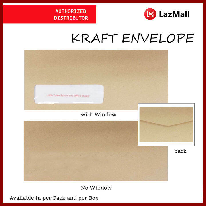 Kraft Brown Letter Envelope Long Lazada PH