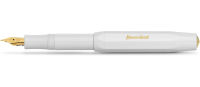 Kaweco Classic Sport White Extra Fine Point Fountain Pen White/gold 1 Count (Pack of 1) Extra Fein