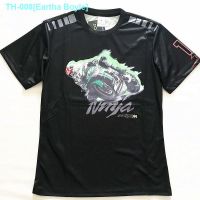 ♞ Eartha Boyle MOTO GO kawasaki JR1 knight T-shirt fans kawasaki motorcycle ninja team cycling short sleeve quick-drying breathe freely