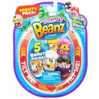 [คูปองลดเพิ่ม+เงินคืน] Mighty Beanz Mighty Pack ของเล่น ของสะสม ถั่วจิ๋วจอมพลัง ะตีลังกา,ล้ม,ลุก,กลิ้งหรือหมุนก็สนุกสนานเพลิดเพลินได้ทั้งวัน