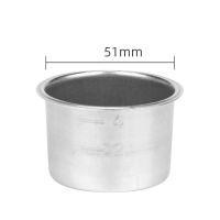 Pressure Cup Filter Coffee Machine Espresso Accessories Detachable Powder Cup Stainless Steel Powder Bowl Basket