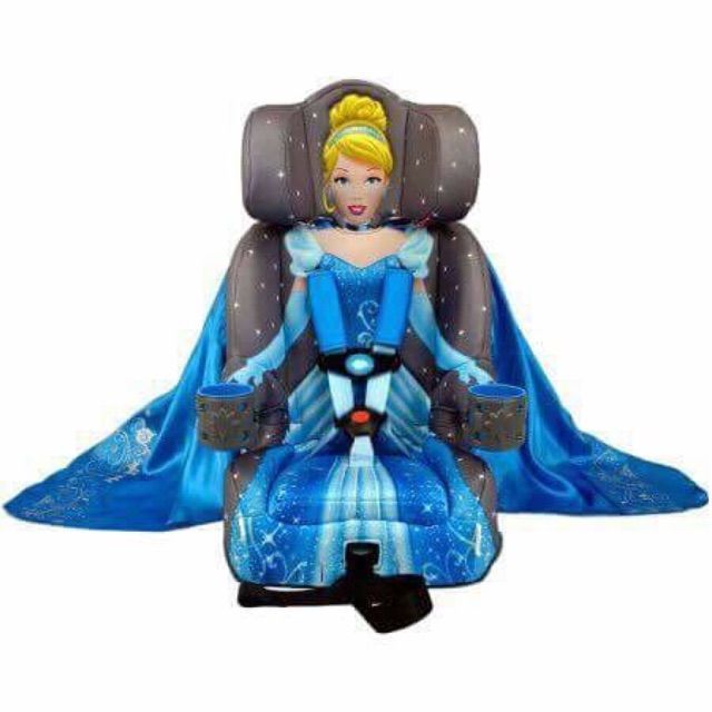 คาร์ซีทสำหรับเด็กโต-ลายซินเดอเรลล่า-kidsembrace-cinderella-platinum-combination-harness-booster-car-seat