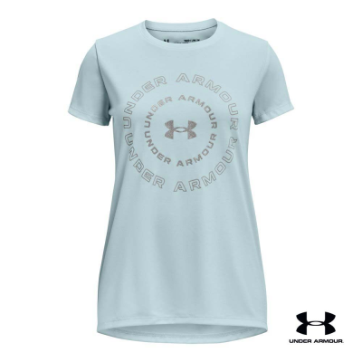 Under Armour UA Girls Tech™ Short Sleeve อันเดอร์ อาร์เมอร์ เสื้อออกกำลังกายสำหรับเด็กผู้หญิง