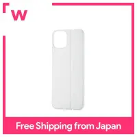 Elecom iPhone 13 Back Panel with Stand Function MAGKEEP White PM-A21BMAG01WH