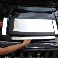 สำหรับ Hummer H3 2005-2009รถจัดแต่งทรงผมสแตนเลส Bright รถ Hood Deck แผงระบายอากาศฝาครอบสติกเกอร์รถ Accessorie