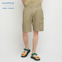 DAPPER x LEISURE PROJECTS กางเกงขาสั้น Cargo Short สีน้ำตาล