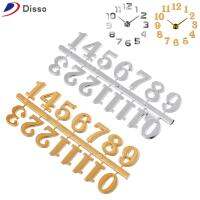 DISSO 1 Set คืนค่า อุปกรณ์ทดแทน เครื่องมือซ่อม เลขอารบิก เลขโรมัน อุปกรณ์เสริมนาฬิกาตัวเลข อะไหล่นาฬิกาควอตซ์