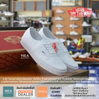 [ลิขสิทธิ์แท้] VANS Authentic (Classic) - True White [U] NEA รองเท้าผ้าใบ แวนส์ ขาวล้วน ได้ทั้งชายและหญิง