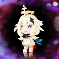 Genshin Impact Project Anime Figure Cartoon Cute Kawaii Paimon Manga Statue PVC Action Figure Collectible Model Toys Decoration