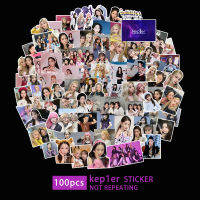 100ชิ้น Kep1er เด็กสติกเกอร์เวอร์ชั่นเกาหลีใหม่สาวกลุ่มดาวสติ๊กเกอร์โน๊ตบุ๊คถ้วยน้ำบัญชีมือตกแต่งสติ๊กเกอร์