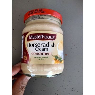 🔷New Arrival🔷 Masterfoods Horseradish Cream Jar 175g 🔷🔷