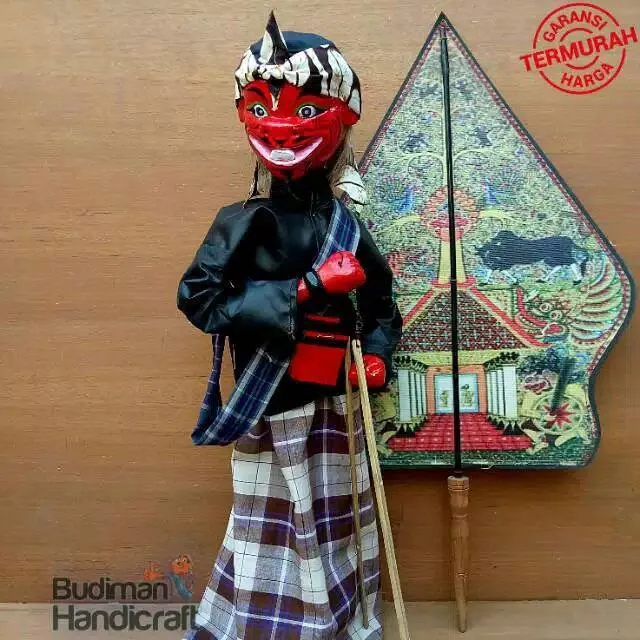 Wayang Golek Cepot Medium Quality Uk 60cm Lazada Indonesia 9086