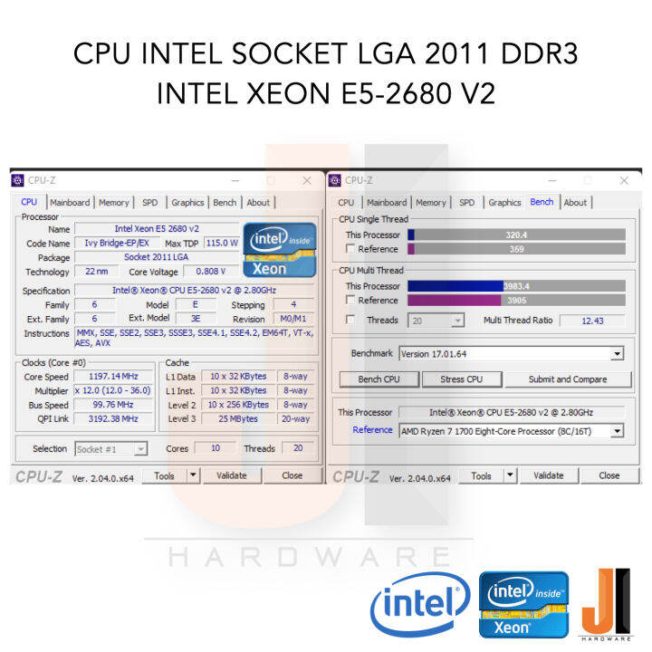 cpu-intel-xeon-e5-2680-v2-10-core-20-thread-2-8-3-6-ghz-25-mb-l3-cache-115-watts-tdp-no-fan-socket-lga-2011-ddr3-สินค้ามือสองสภาพดีมีการรับประกัน