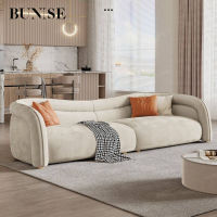 Bunise โซฟา ผ้ากำมะหยี่ sofa เบาะนุ่ม เก้าอี้นั่งเล่น 4ที่นั่ง KFS-GKS016 L Shape 220 x 102 x 72CM