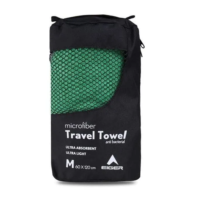 EIGER TRAVEL TOWEL MEDIUM GREEN Lazada Indonesia