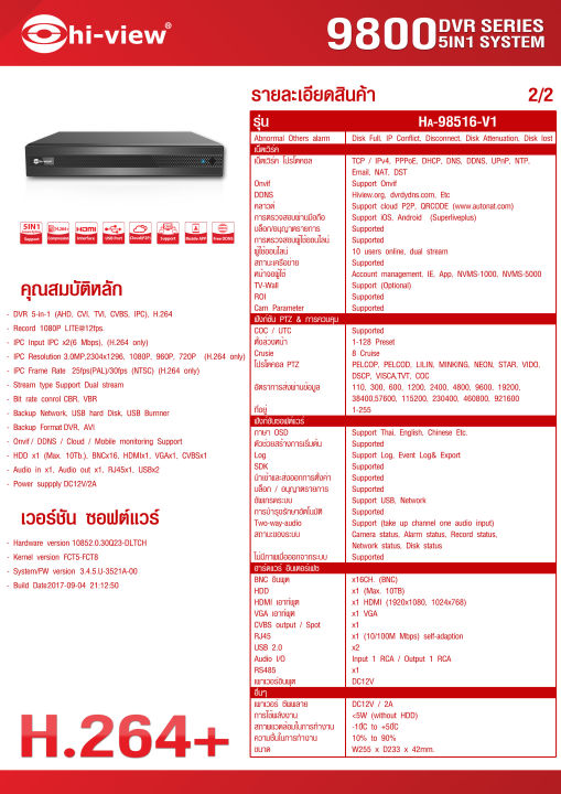 เครื่องบันทึก-dvr-5in1-hi-view-รุ่น-ha-98516-v1-16ch