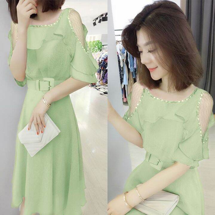 Váy quả bơ xanh váy nữ 2019 hè mới hè dịu dàng ngọt ngào đầm voan siêu cổ  tích  Sản phẩm HOT  Tàu Tốc Hành  Giá Sỉ Lẻ Cạnh Tranh