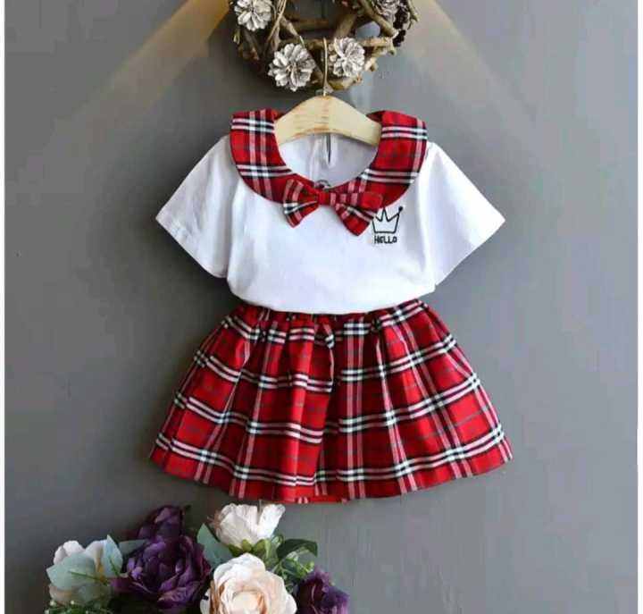 Burberry dress outlet anak