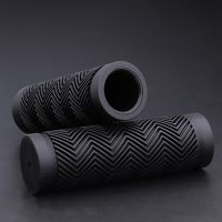 1 Pair Bike Handlebar Handle Hand Grips MTB Mountain Bicycle Scooter Soft Rubber Grip Black Cycling Accessories Handlebars