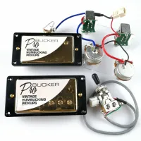 1 Set LP Standard Probucker Alnico Electric Guitar Humbucker Pickups With Pro Wi Harness For EPI  Cover