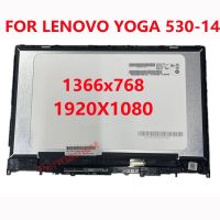 ชุดประกอบสำหรับ530-14IKB โยคะ LENOVO 530-14ARR 530-14สัมผัสหน้าจอ LCD หน้าจอดิจิตอลการประกอบระดับ FHD + กรอบ