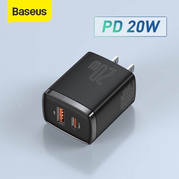 baseus-หัวชาร์จ-fast-charging-20w-port-usb-type-c-รองรับ-หัวชาร์จชาร์จไว-ชาร์จเร็ว-อแดปเตอร์ชาร์จไว