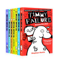 English original genuine detective Timmy 1-7 jointly sold Timmy failure detective chapter novel little fart child diary the same series of childrens English picture story book cartoon Stephan Pastis