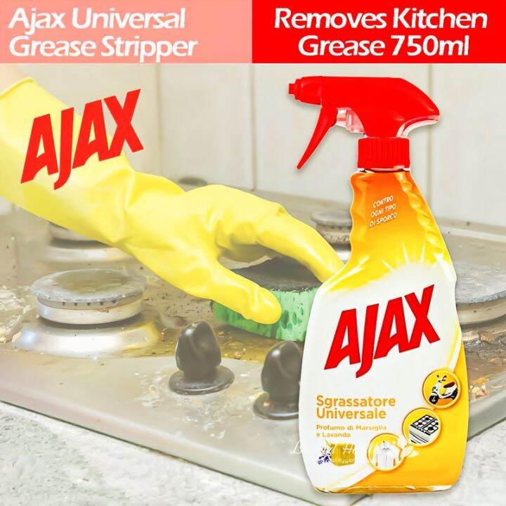 Household cleaner Ajax Sgrassatore Lavander Scent 500ml, Universal Degreaser, Spray Detergent