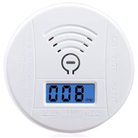 1 PCS Replaceable Battery-Operated Carbon Monoxide Detectors with Digital Display CO Alarm Device Multifunctional