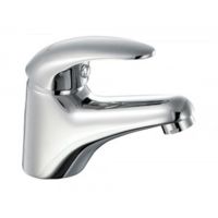 KARAT FAUCET ก๊อกอ่างล้างจานแบบผสม ติดบนเคาน์เตอร์ ก้านโยก KF-58-927-50 สีโครเมี่ยม