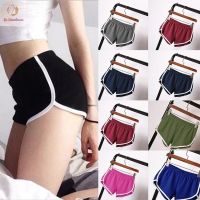 Summer Shorts Women Sports Shorts Gym Workout Waistband Skinny Short