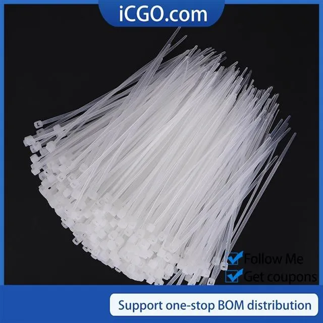 100Pcs 3*100mm Nylon Cable Ties Multi Purpose Plastic Zip Tie Cables