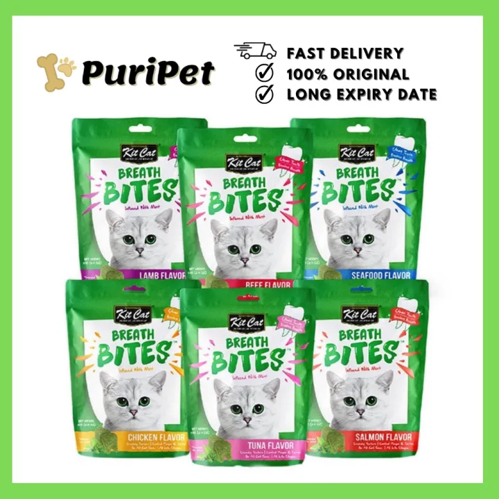 KIT CAT BREATH BITES 60g CAT SNACKS CAT TREATS Lazada