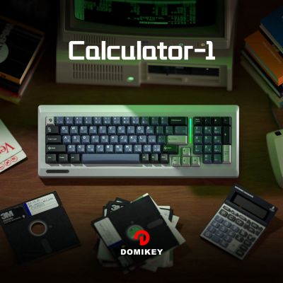 Domikey Calculator  Cherry Profile abs doubleshot keycap for mx keyboard poker 87 104 xd64 xd68 BM60 BM65 BM68 BM80 Basic Keyboards