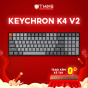 Bàn phím cơ Keychron K4 V2 Hàng chính hãng Tặng kèm kê tay ( Bảo hành 12 tháng ) thumbnail